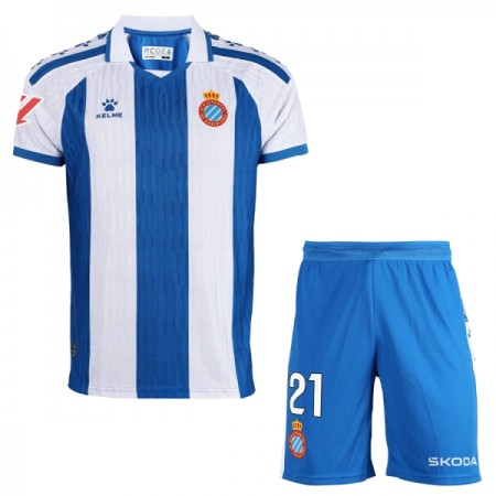 RCD Espanyol Barn Hjemmedrakt 2025-26 Kortermet RCD Espanyol Barn Hjemmedrakt 2025-26 Kortermet